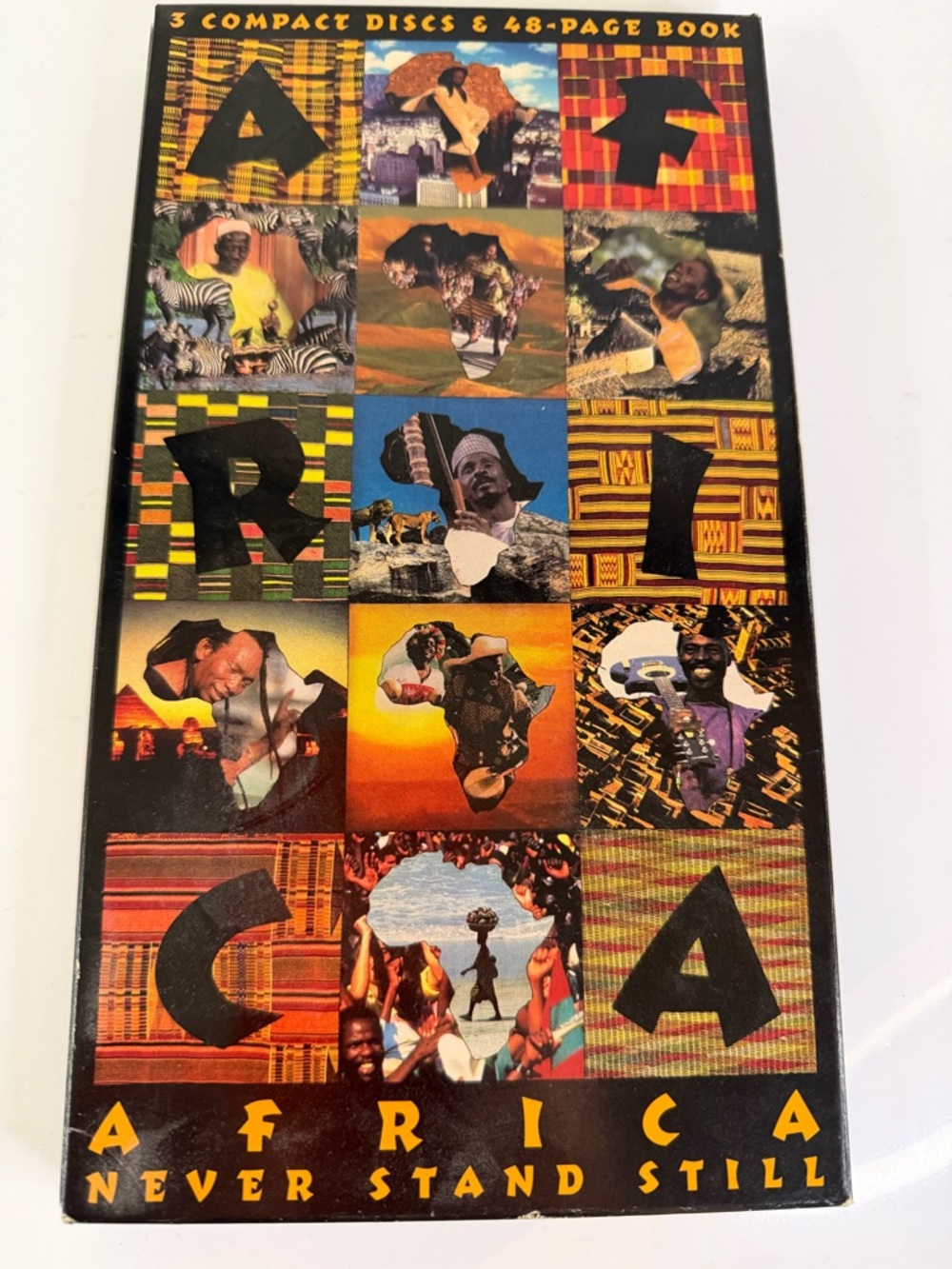 Africa Never Stand Still - 3 CD Box and Book